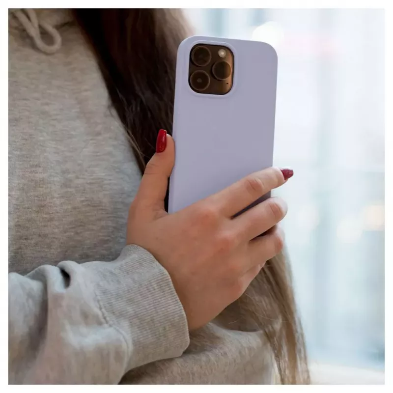 Evelatus Apple iPhone 14 Pro 6.1 Premium Soft Touch -silikonikuori syreeni