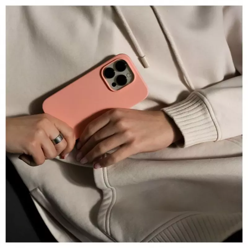 Evelatus Apple iPhone 14 Pro 6.1 Premium Soft Touch -silikonikuori vaaleanpunainen
