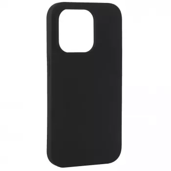 EVELATUS Premium Soft Touch -silikonikuori Apple iPhone 14 Pro Max 6,7 - musta