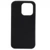 EVELATUS Premium Soft Touch -silikonikuori Apple iPhone 14 Pro Max 6,7 - musta