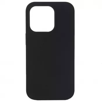 EVELATUS Premium Soft Touch -silikonikuori Apple iPhone 14 Pro Max 6,7 - musta