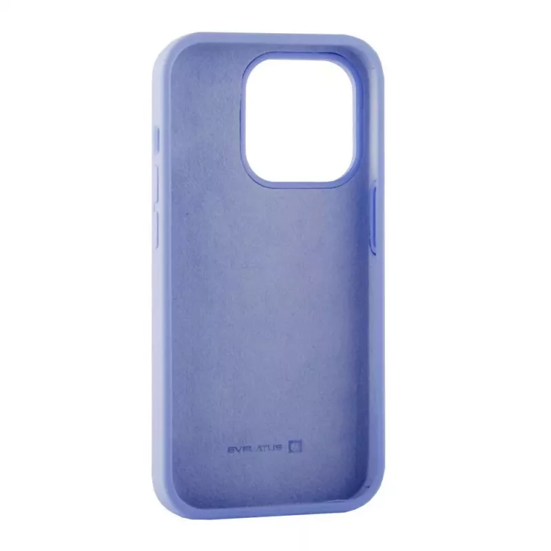 EVELATUS Apple iPhone 14 Pro Max 6.7 Premium Soft Touch -silikonikuori vaaleanlila