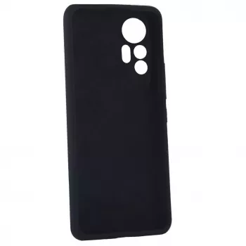 Evelatus Xiaomi 12 Lite Premium Soft Touch -silikonikuori musta