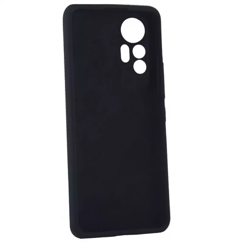 Evelatus Xiaomi 12 Lite Premium Soft Touch -silikonikuori musta