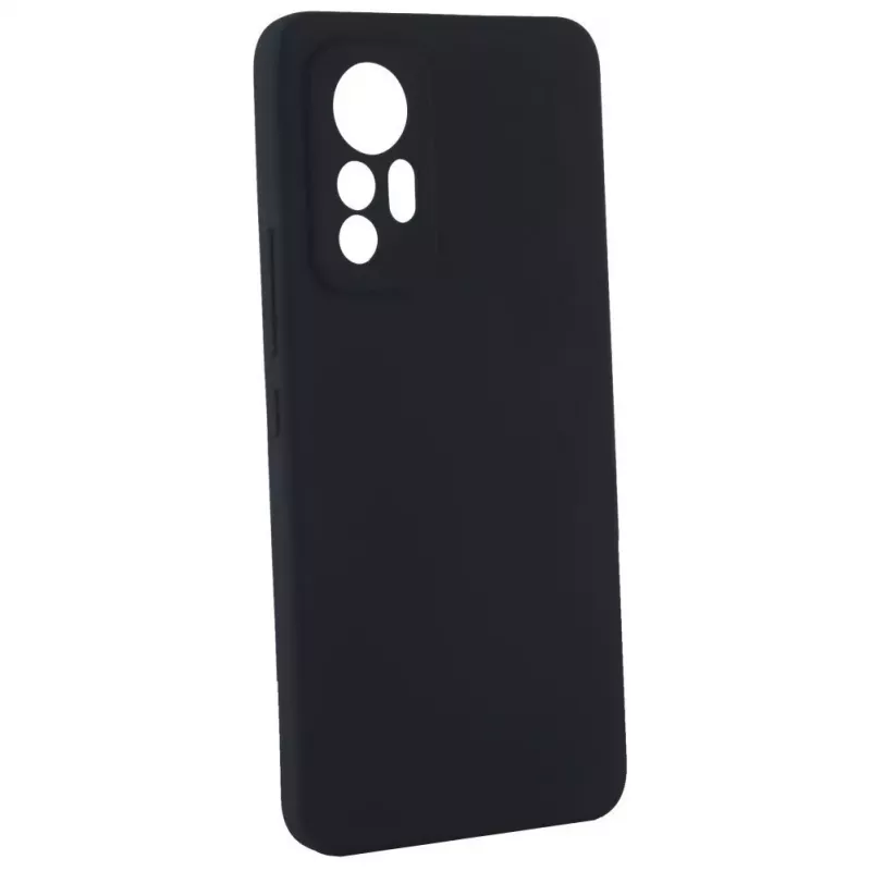 Evelatus Xiaomi 12 Lite Premium Soft Touch -silikonikuori musta