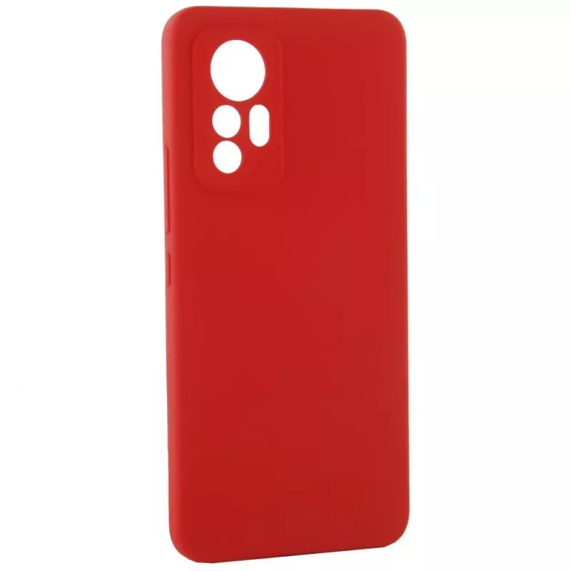 Evelatus Xiaomi 12 Lite Premium Soft Touch -silikonikuori punainen