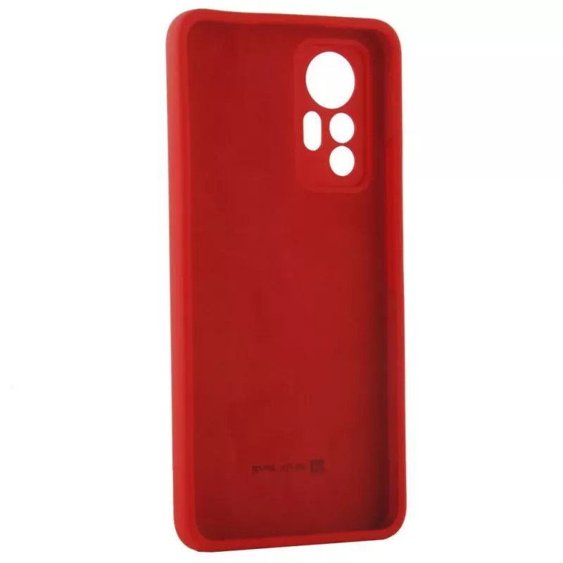Evelatus Xiaomi 12 Lite Premium Soft Touch -silikonikuori punainen