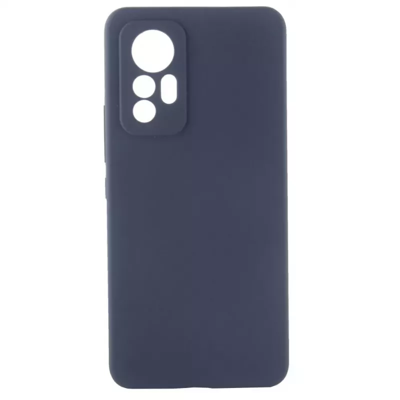 Evelatus Xiaomi 12 Lite Premium Soft Touch -silikonikuori keskiyönsininen