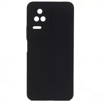 Evelatus Xiaomi POCO F4 Premium Soft Touch -silikonikuori musta