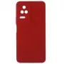 Evelatus Xiaomi POCO F4 Premium Soft Touch -silikonikuori punainen