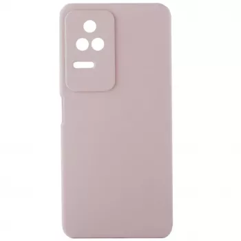 Evelatus Xiaomi POCO F4 Premium Soft Touch -silikonikuori sand pink