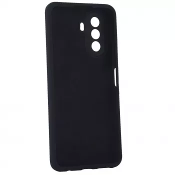 Evelatus Huawei Nova Y70 Premium Soft Touch -silikonikuori musta