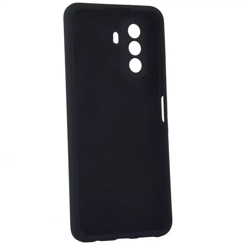 Evelatus Huawei Nova Y70 Premium Soft Touch -silikonikuori musta