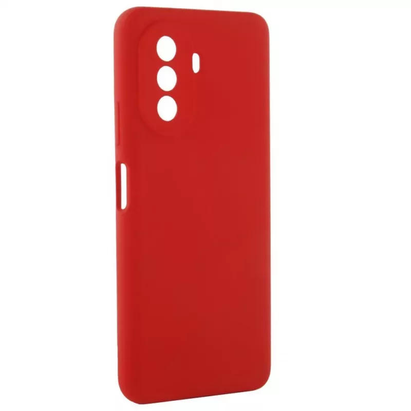Evelatus Huawei Nova Y70 Premium Soft Touch -silikonikuori punainen