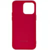 Evelatus Apple iPhone 14 Plus 6.7 Nano Silikoni Kuori Soft Touch TPU Punainen