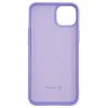Evelatus Apple iPhone 14 Plus 6,7 tuuman Nano Silikoni Kuori Soft Touch TPU Violetti