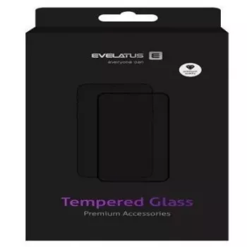 Evelatus Apple iPhone 17e | 14 | 13 | 13 Pro | 16e Corning Gorilla Glass Antistaattinen 3D Full Cover 10X Vahvempi