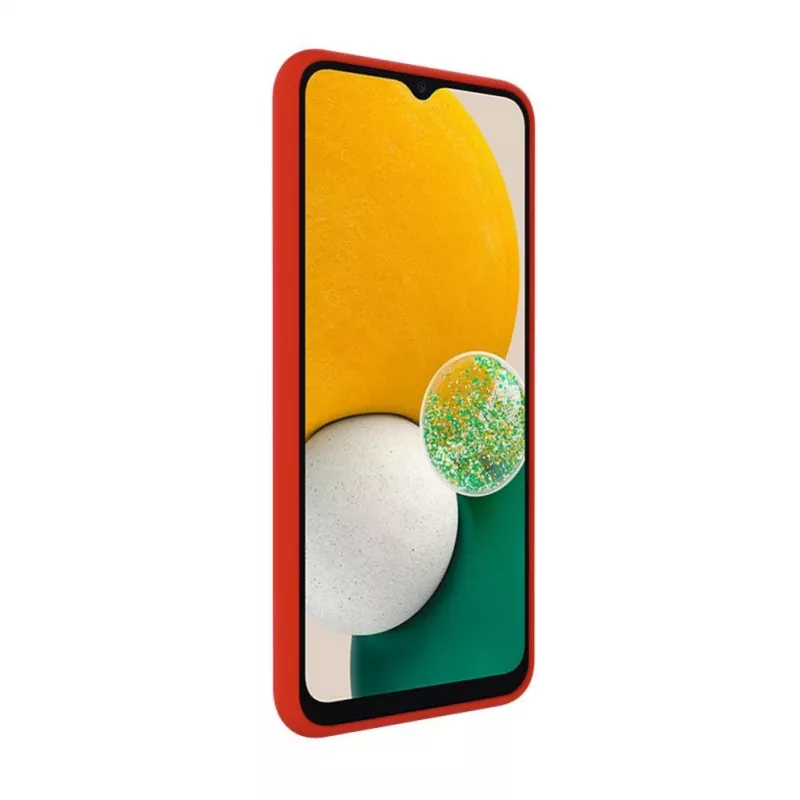 Evelatus Samsung Galaxy A13 5G Premium Soft Touch silikonikuori punainen