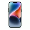 Evelatus Apple iPhone 14 aito nahkakuori MagSafe-yhteensopiva tummanvihreä