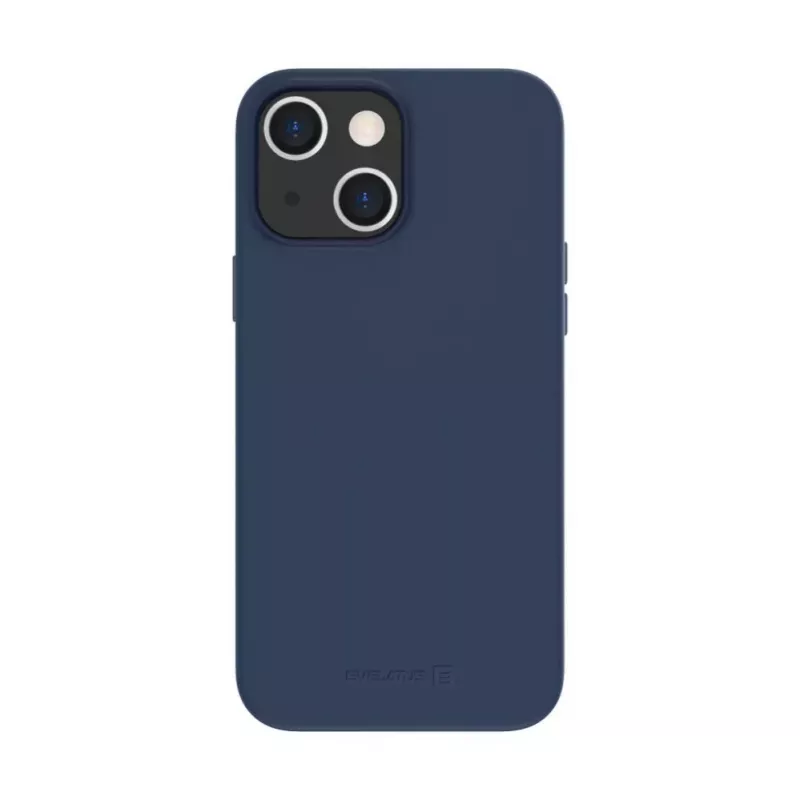 Evelatus Apple iPhone 14 Plus aito nahkakuori MagSafe-yhteensopiva sininen