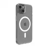 Evelatus Apple iPhone 14 läpinäkyvä kuori MagSafe-yhteensopiva transparent