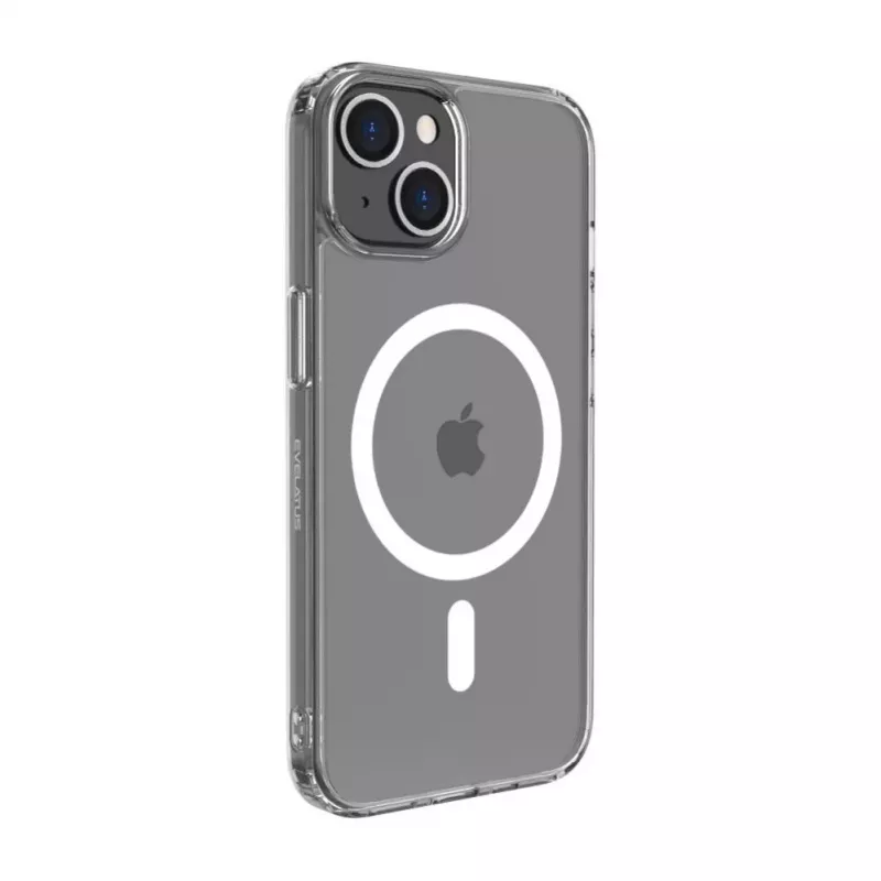 Evelatus Apple iPhone 14 läpinäkyvä kuori MagSafe-yhteensopiva transparent