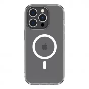 Evelatus Apple iPhone 14 Pro Max läpinäkyvä kuori MagSafe-yhteensopiva transparent