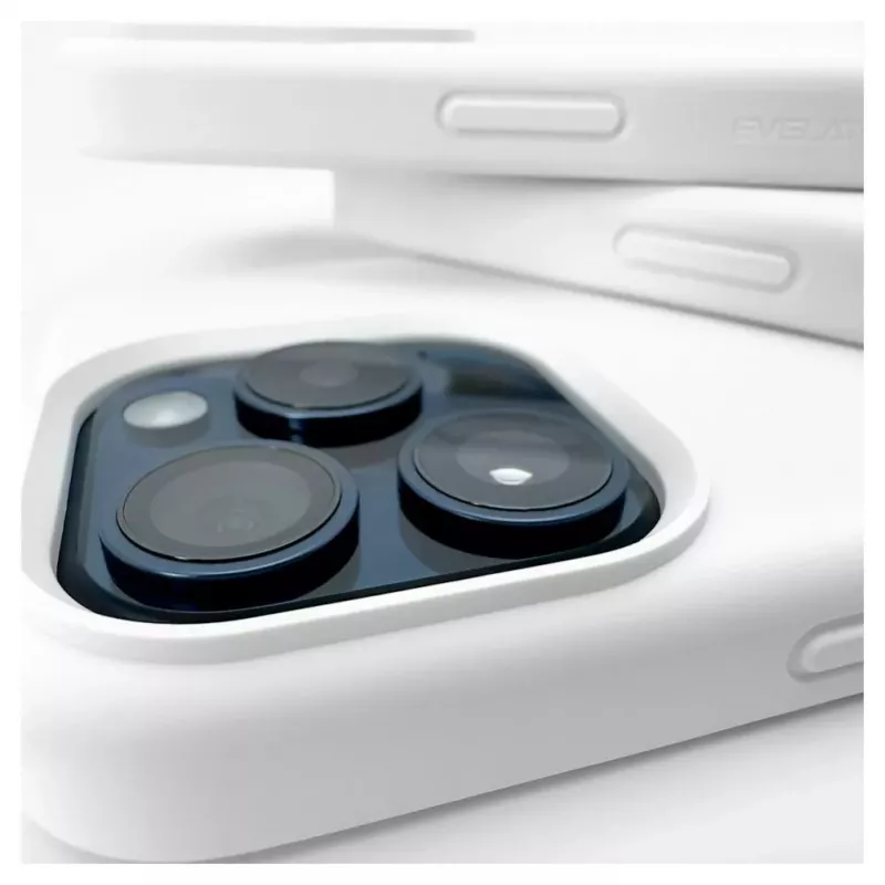 Evelatus Apple iPhone 14 Pro Premium Soft Touch silikonikuori valkoinen