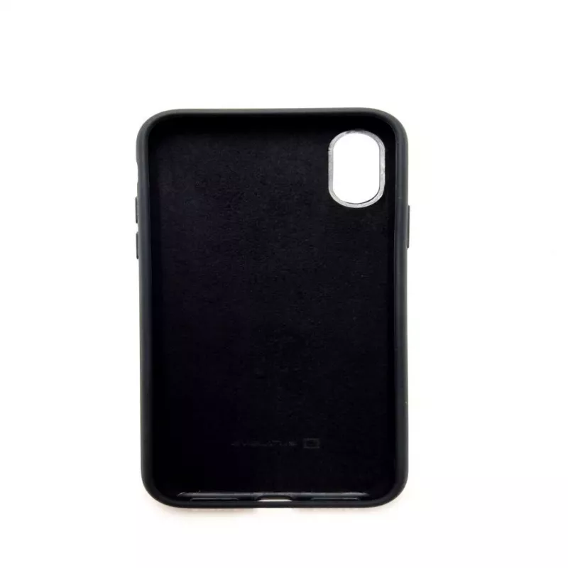 Evelatus Apple iPhone X/XS Premium Soft Touch silikonikuori musta