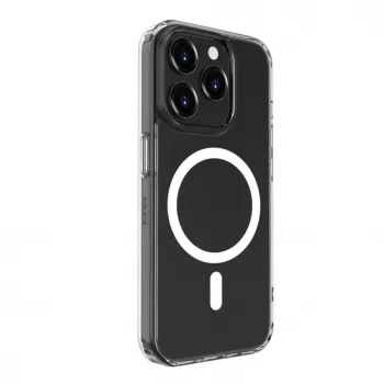 Evelatus Apple iPhone 14 Pro Max Clear Case MagSafe-yhteensopiva läpinäkyvä