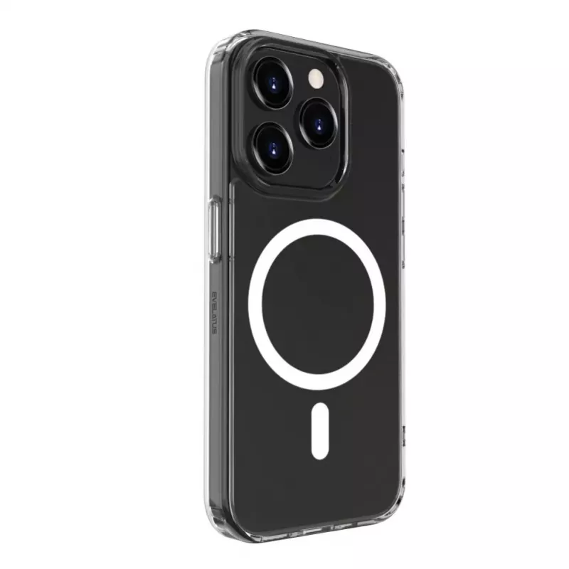 Evelatus Apple iPhone 14 Pro Max Clear Case MagSafe-yhteensopiva läpinäkyvä