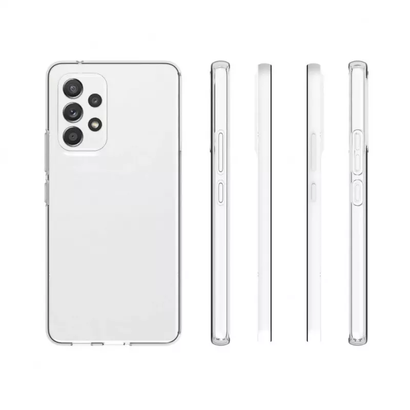 Evelatus Samsung Galaxy A04s / A13 5G kirkas silikonikuori 1,5 mm TPU läpinäkyvä