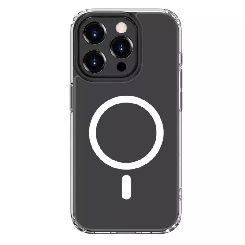 Evelatus Apple iPhone 13 Pro Max läpinäkyvä kuori MagSafe-yhteensopiva läpinäkyvä