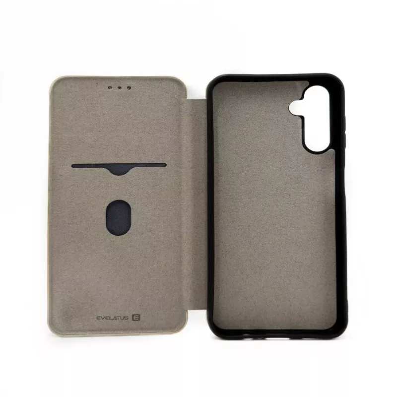Evelatus Samsung Galaxy A54 kirjakotelo kulta