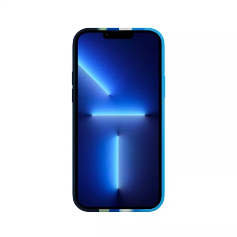 Evelatus Apple iPhone 13 Pro Max silikonikotelo monivärinen sininen
