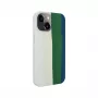 Evelatus Apple iPhone 14 silikonikotelo monivärinen vihreä