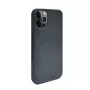 iLike Apple iPhone 12 / 12 Pro silikoni-muovikotelo Eco Print Design musta