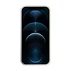 iLike Apple iPhone 12 Pro Max silikonikotelo Eco Print Design valkoinen