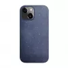 iLike Apple iPhone 13 silikoni-muovikotelo Eco Print Design sininen