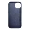 iLike Apple iPhone 13 silikoni-muovikotelo Eco Print Design sininen