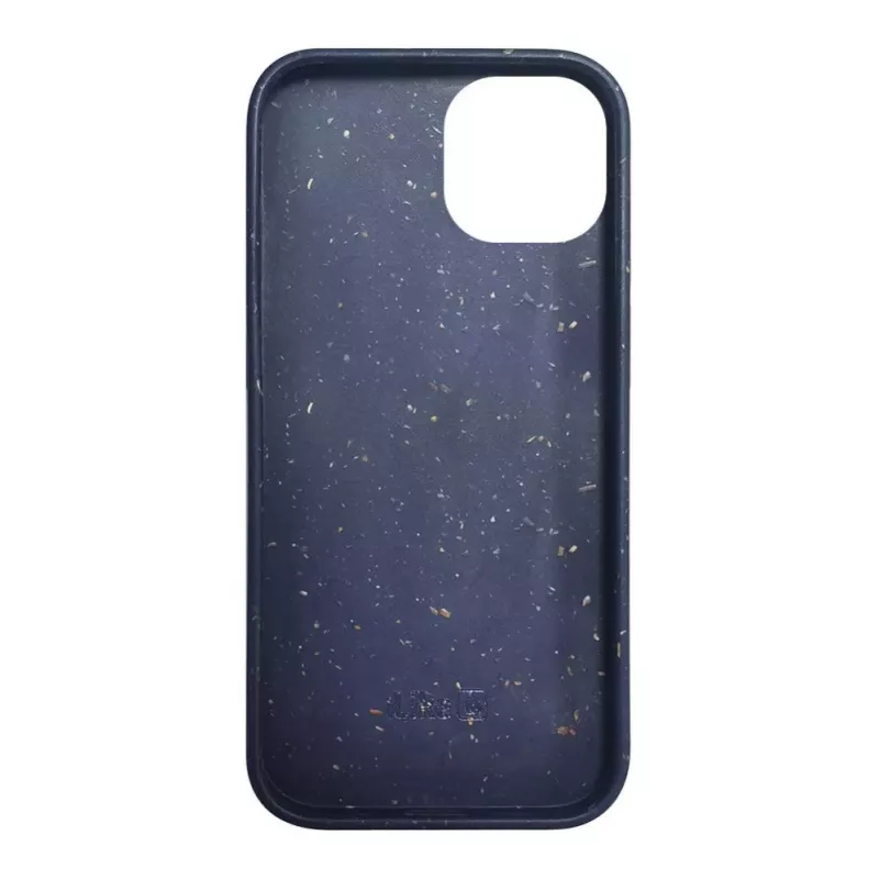 iLike Apple iPhone 13 silikoni-muovikotelo Eco Print Design sininen