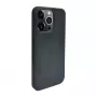 iLike Apple iPhone 13 Pro silikoni-muovikotelo Eco Print Design musta