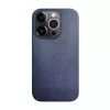 iLike Apple iPhone 13 Pro Max silikoni-muovikotelo Eco Print Design sininen