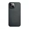iLike Apple iPhone 14 silikoni-muovikotelo Eco Print Design musta