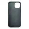 iLike Apple iPhone 14 silikoni-muovikotelo Eco Print Design musta