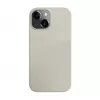 iLike Apple iPhone 14 silikoni-muovikotelo Eco Print Design valkoinen