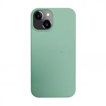 iLike Apple iPhone 14 silikoni-muovikotelo Eco Print Design kukka vihreä
