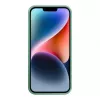 iLike Apple iPhone 14 silikoni-muovikotelo Eco Print Design kukka vihreä