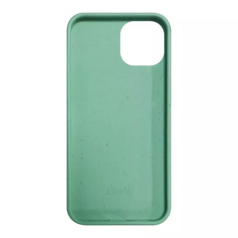 iLike Apple iPhone 14 silikoni-muovikotelo Eco Print Design kukka vihreä