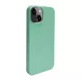 iLike Apple iPhone 14 silikoni-muovikotelo Eco Print Design kukka vihreä